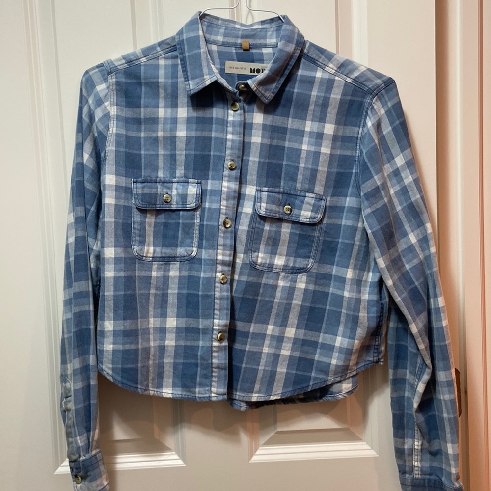 Blue flannel